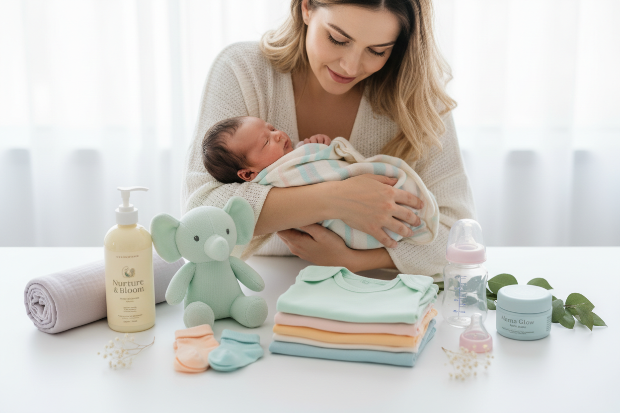 Women and baby