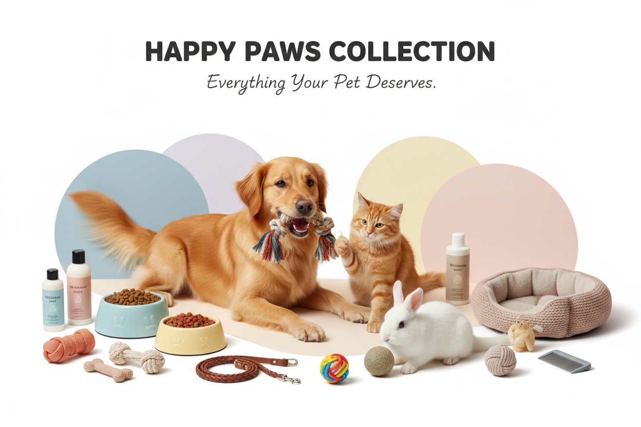Our Pet products are designed to keep your pets happy, healthy, and comfortable.