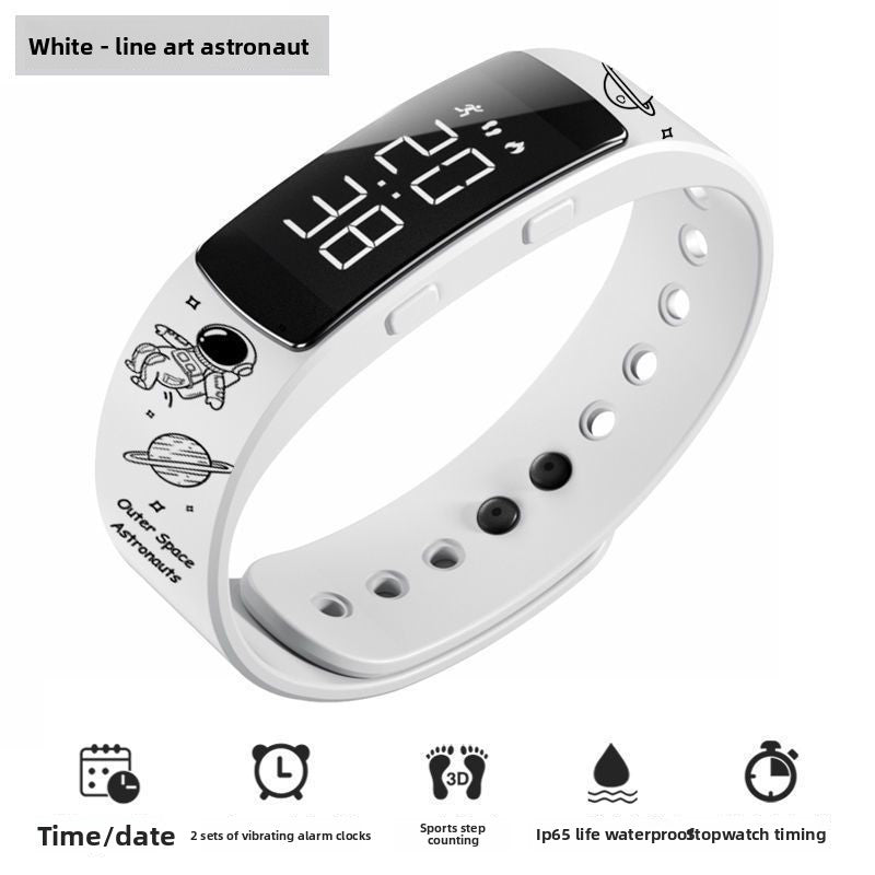 Multi-Function Silent Vibration Alarm Watch