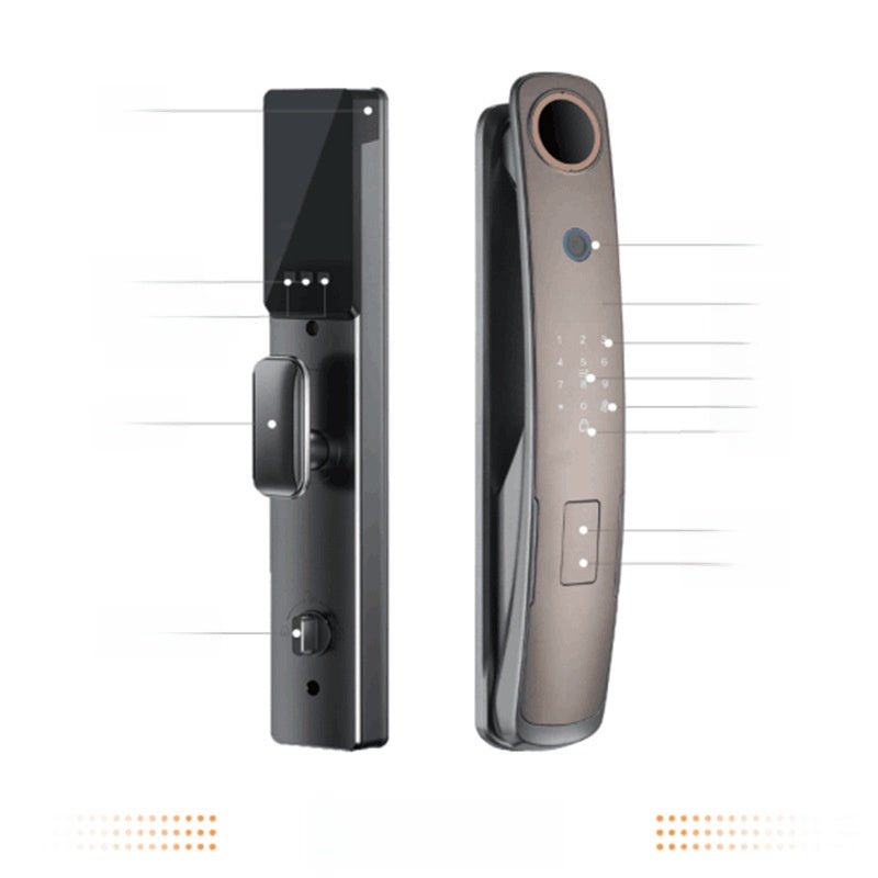 Smart Fingerprint Door Lock with Face Palm Recognition