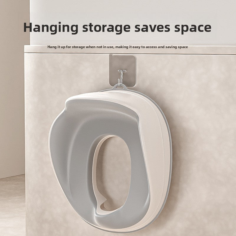 Children Plastic Toilet Training Ring with Splash Guard