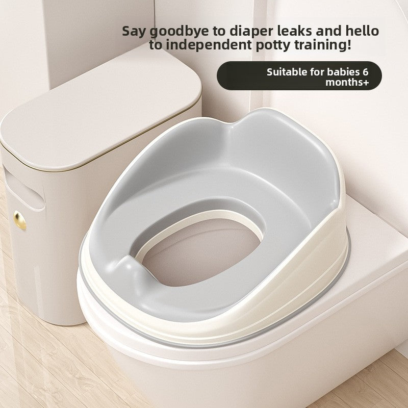 Children Plastic Toilet Training Ring with Splash Guard