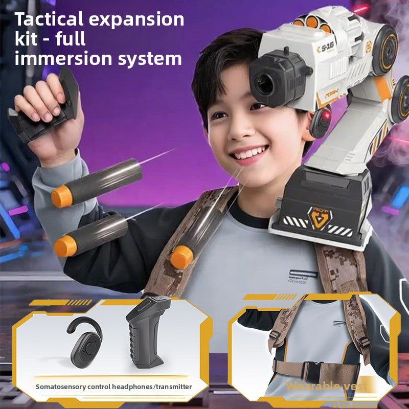 Motorized Mechanical Arm Blaster with Motion Sensing