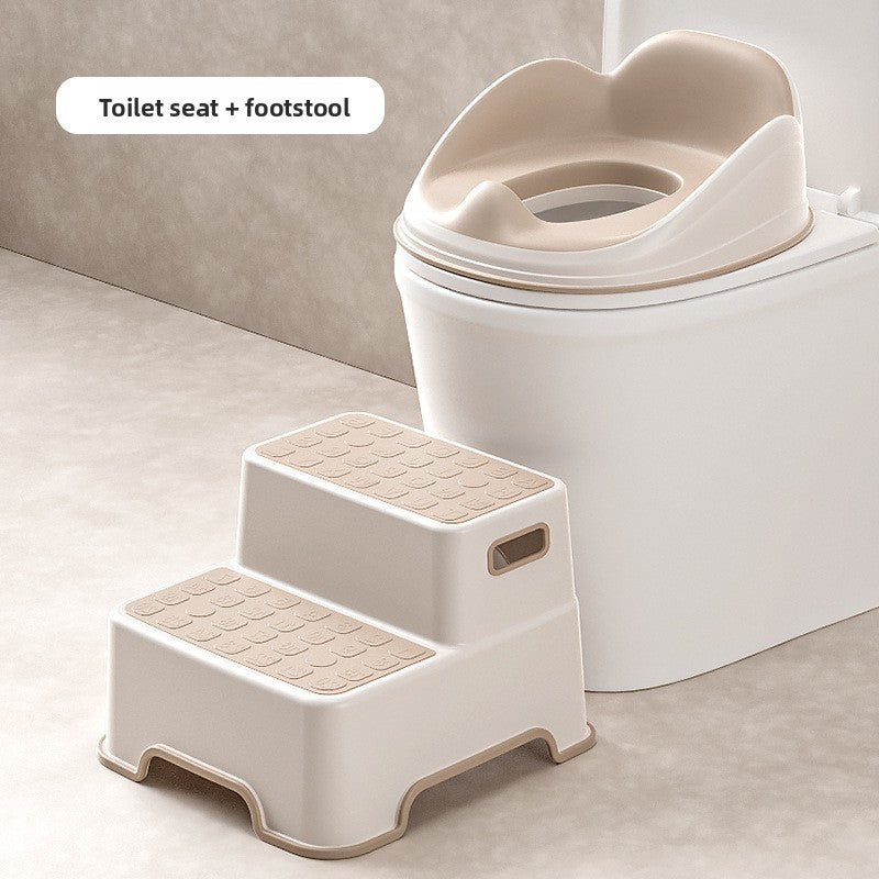 Children Plastic Toilet Training Ring with Splash Guard