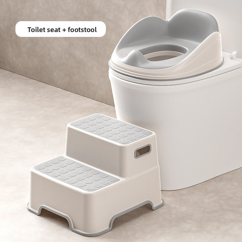 Children Plastic Toilet Training Ring with Splash Guard