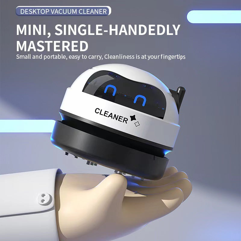 Desktop vacuum cleaner
