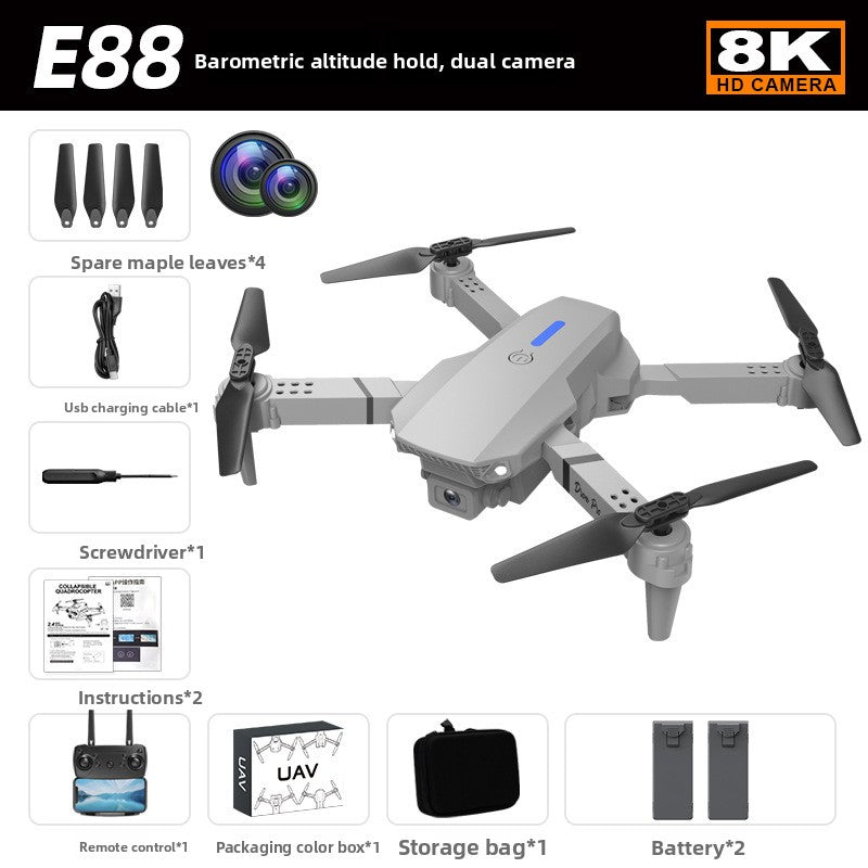 Dual-camera unmanned aerial vehicle
