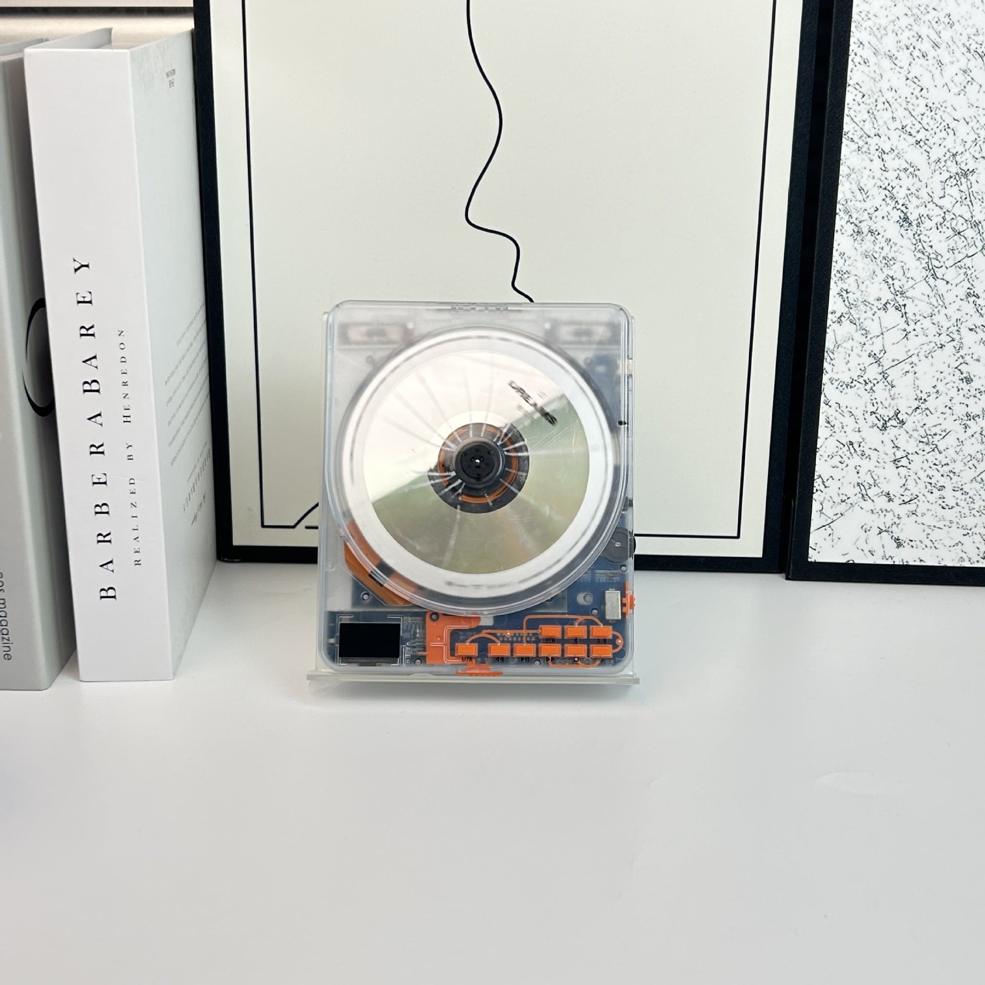 Lecteur CD portable avec Bluetooth et prise en charge des cartes TF