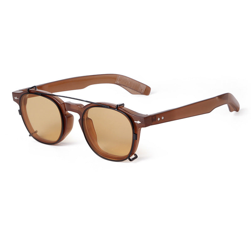 Lunettes de soleil rétro d'Europe et d'Amérique