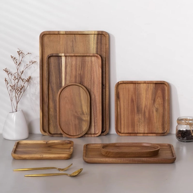 Cassia wood tray