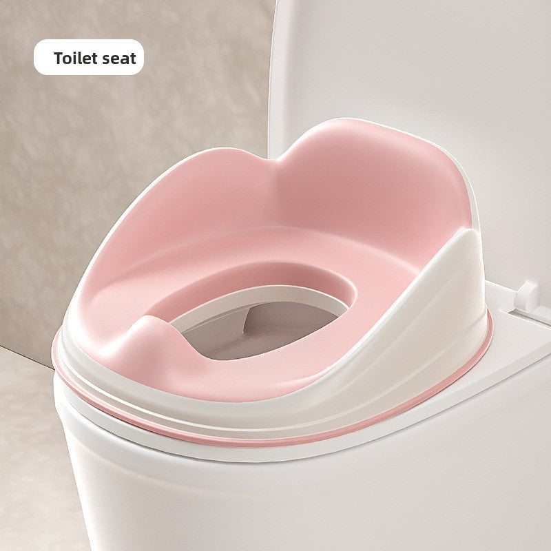 Children Plastic Toilet Training Ring with Splash Guard