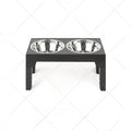 Adjustable Anti-Spill Pet Dog Bowl Stainless Steel Elevated Feeder