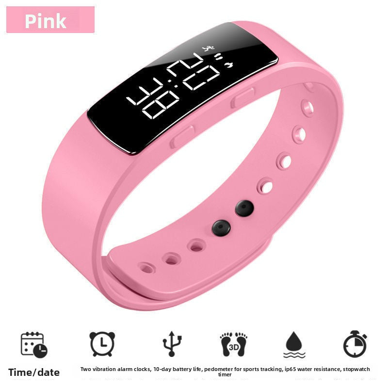 Multi-Function Silent Vibration Alarm Watch