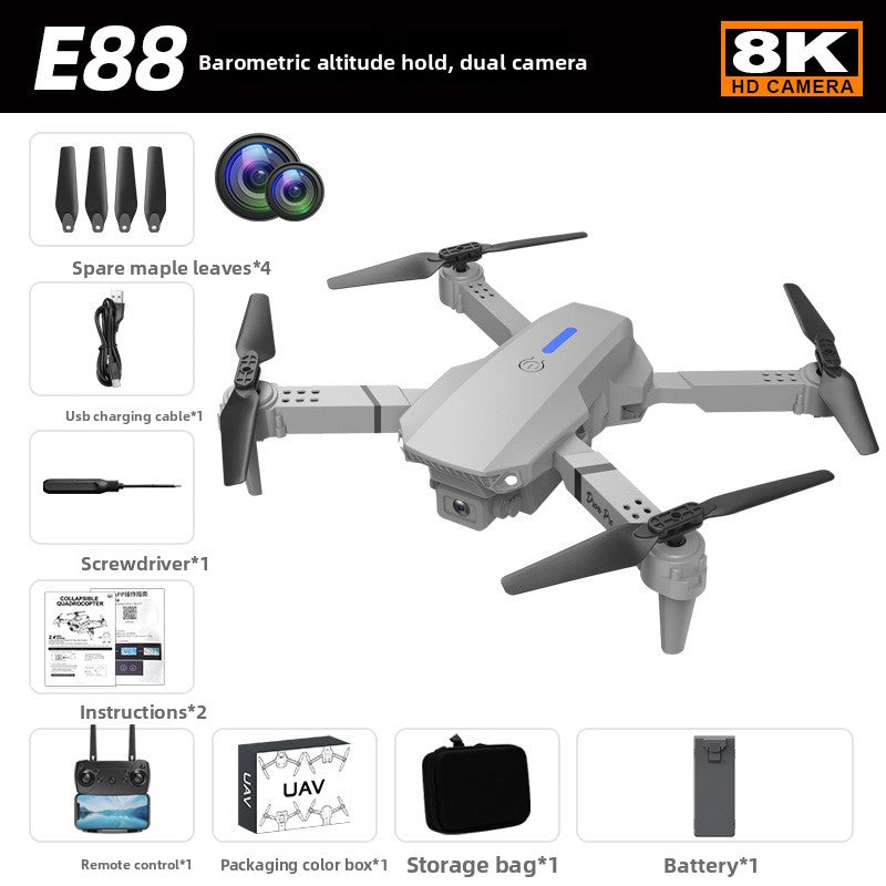 Dual-camera unmanned aerial vehicle