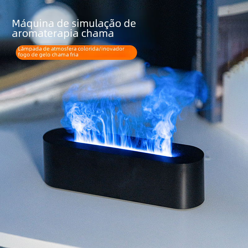 Creative Colorful Flame Aroma Diffuser and Humidifier