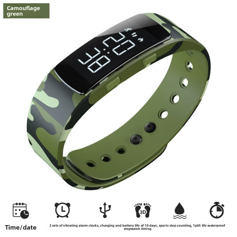 Multi-Function Silent Vibration Alarm Watch