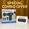 😍Mini Rechargeable Deep Tissue Therapy Massager SL-720 & Smart Mini Neck Massager Portable Electronic Stick Double Special Combo🔥